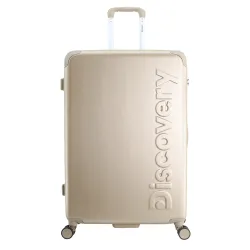 Duża walizka Discovery Focus złota 105l